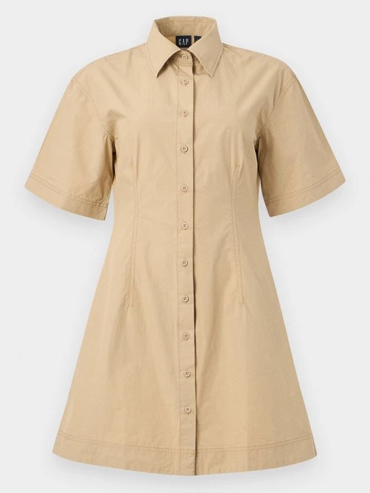 Obrázek produktu Košilové šaty GAP khaki