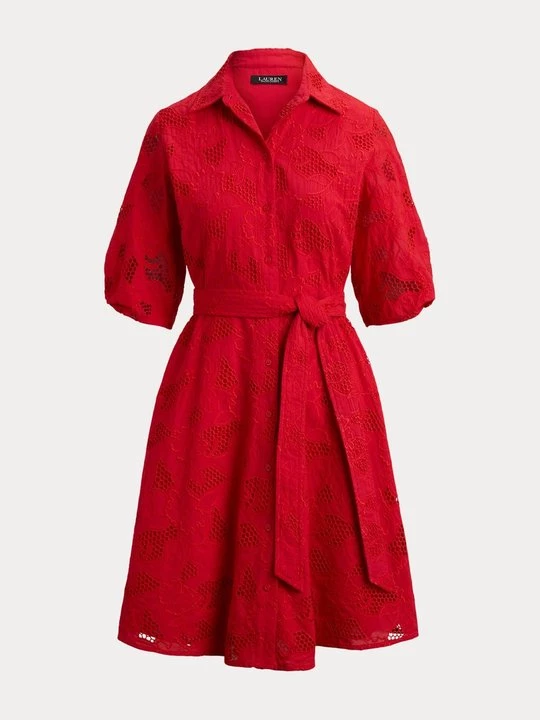 Obrázek produktu Košilové šaty Lauren Ralph Lauren červená