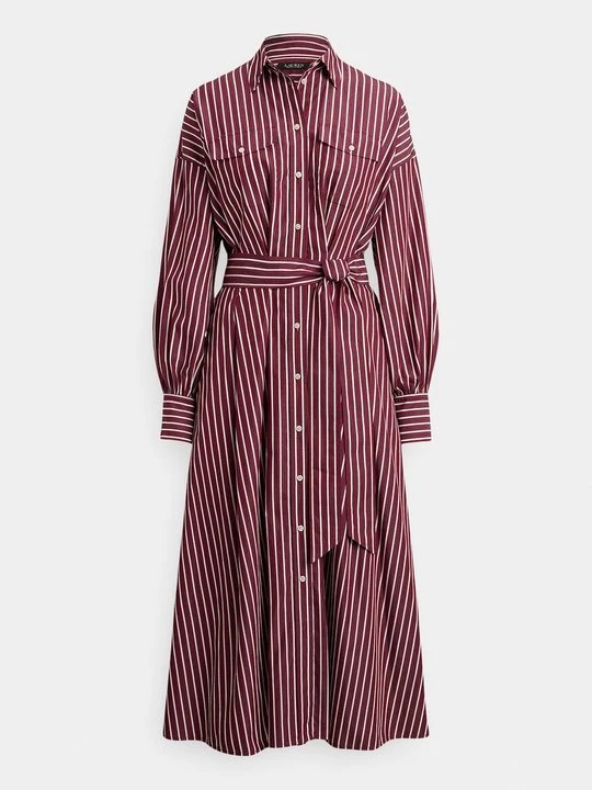 Obrázek produktu Košilové šaty Lauren Ralph Lauren tmavě červená