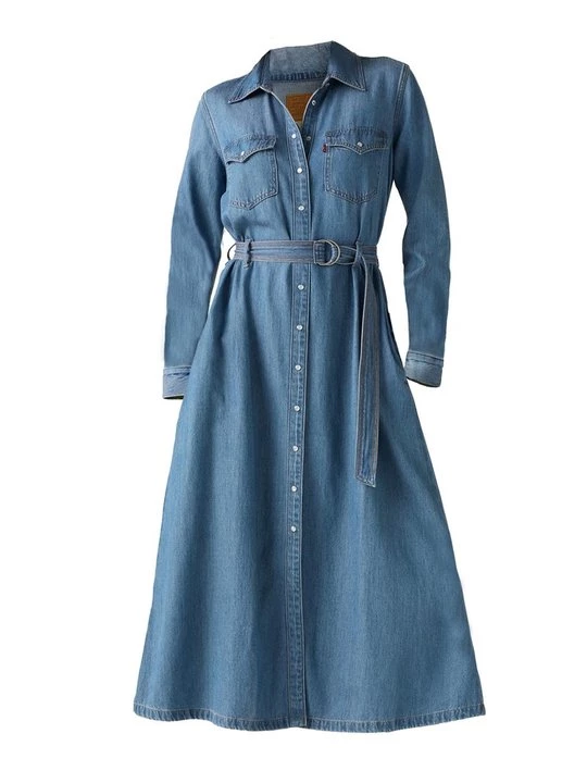 Obrázek produktu Košilové šaty Levi's modrý denim