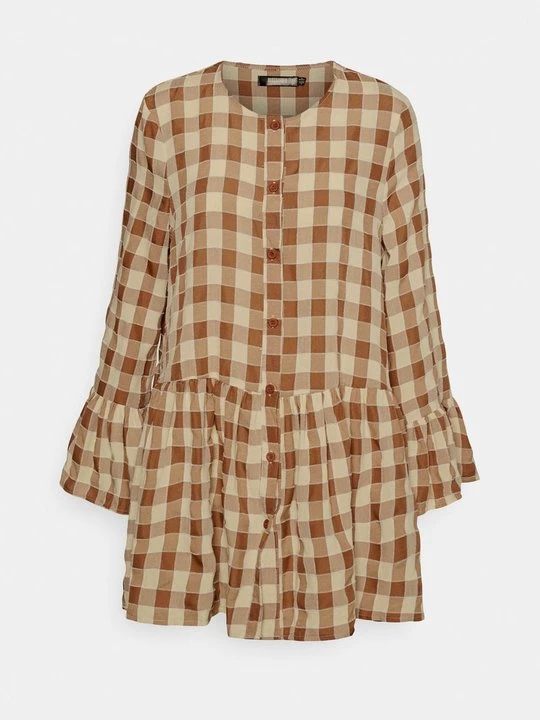 Obrázek produktu Košilové šaty Missguided hnědá