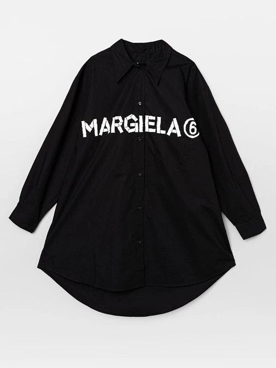 Obrázek produktu Košilové šaty MM6 Maison Margiela černá