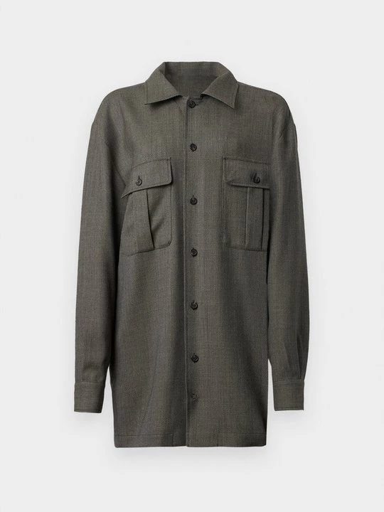 Obrázek produktu Košilové šaty MM6 Maison Margiela hnědá
