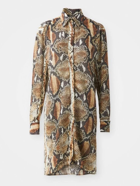 Obrázek produktu Košilové šaty Roberto Cavalli hnědá
