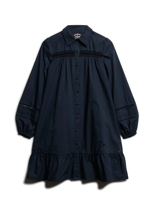 Obrázek produktu Košilové šaty Superdry modrá