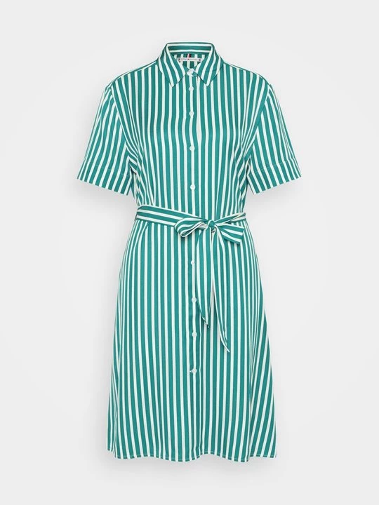 Obrázek produktu Košilové šaty Tommy Hilfiger zelená