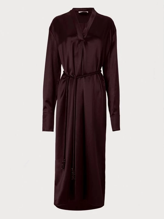 Obrázek produktu Košilové šaty Tory Burch tmavě červená