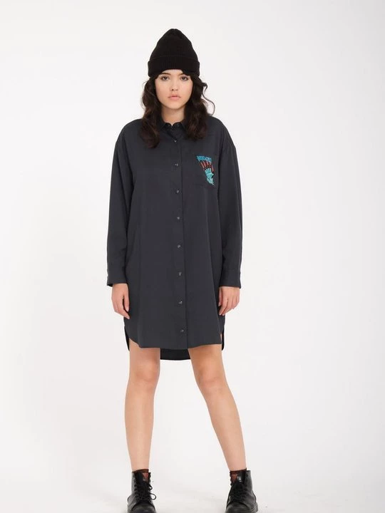 Obrázek produktu Košilové šaty Volcom černá