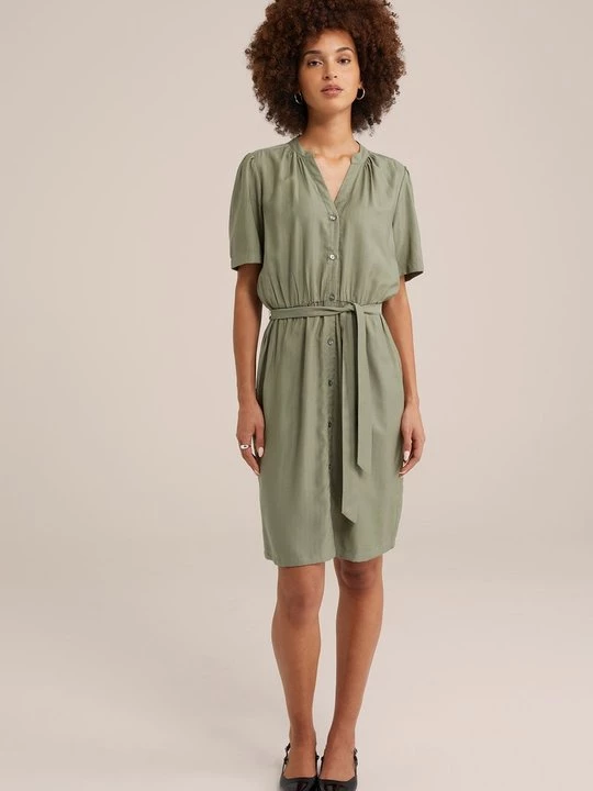 Obrázek produktu Košilové šaty WE Fashion olivová