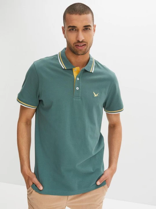 Obrázek produktu Koszulka polo regular fit (2 szt.) BonPrix niebieski
