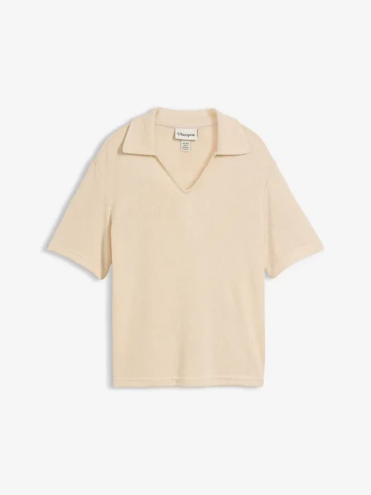 Obrázek produktu Koszulka polo w optyce dzianiny BonPrix beżowy