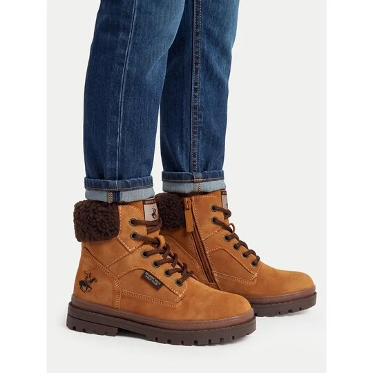 Obrázek produktu Kotníková obuv Beverly Hills Polo Club EO-CS6715-02 Světle hnědá