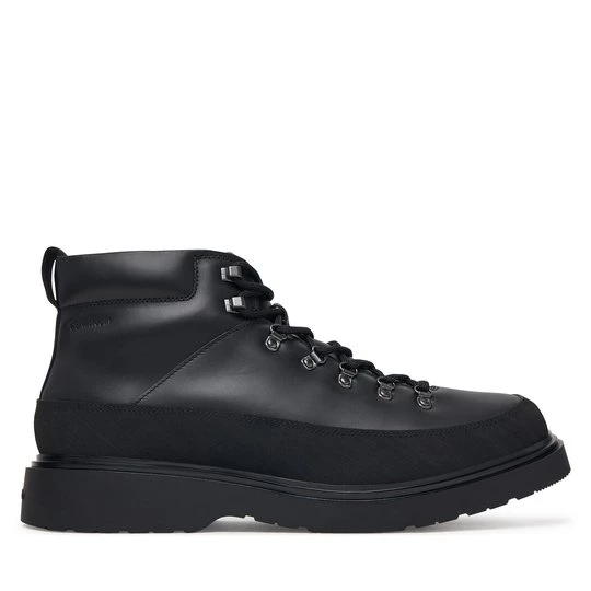 Obrázek produktu Kotníková obuv Calvin Klein Combat Mid Hiking Boot Lth Wl HM0HM02357 Černá