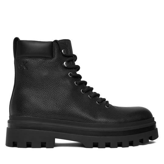 Obrázek produktu Kotníková obuv Calvin Klein Jeans Lugged Hiking Lace Up Lth YM0YM01336 Černá
