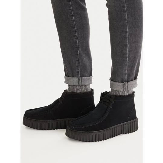 Obrázek produktu Kotníková obuv Clarks Torhill Moss 26182916 Černá