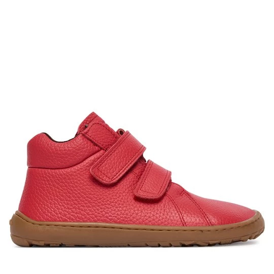Obrázek produktu Kotníková obuv Froddo Barefoot Winter Furry G3110263-7 S Červená