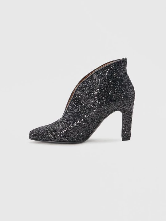 Obrázek produktu Kotníková obuv na vysokém podpatku Copenhagen Shoes černá