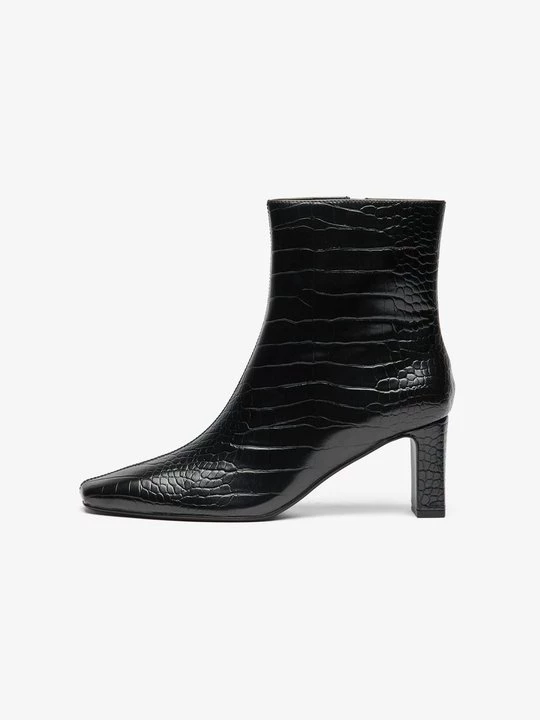 Obrázek produktu Kotníková obuv na vysokém podpatku Even&Odd Wide Fit By Zalando černá