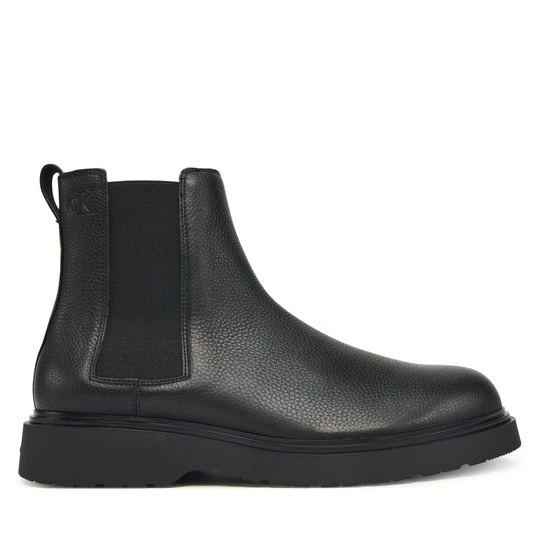 Obrázek produktu Kotníková obuv s elastickým prvkem Calvin Klein Combat Ess Chelsea Boot Lth YM0YM01374 Černá
