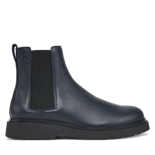 Obrázek produktu Kotníková obuv s elastickým prvkem Calvin Klein Combat Ess Chelsea Boot Lth YM0YM01374 Tmavomodrá