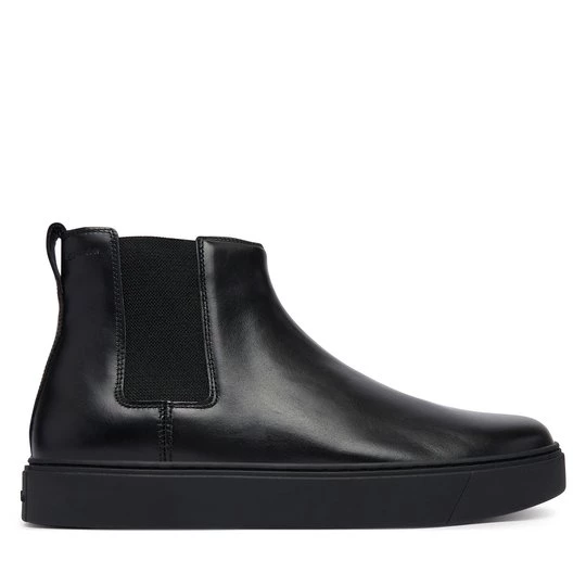 Obrázek produktu Kotníková obuv s elastickým prvkem Calvin Klein Hybrid Clean Chelsea Wax Lth HM0HM02253 Černá