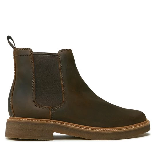 Obrázek produktu Kotníková obuv s elastickým prvkem Clarks Clarkdale Easy 261735327 Hnědá