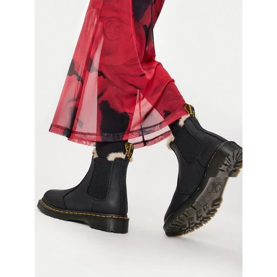 Obrázek produktu Kotníková obuv s elastickým prvkem Dr. Martens 2976 Leonore 21045001 Černá