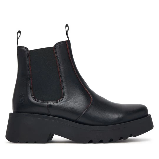 Obrázek produktu Kotníková obuv s elastickým prvkem Fly London Medifly P144789015 Bordó