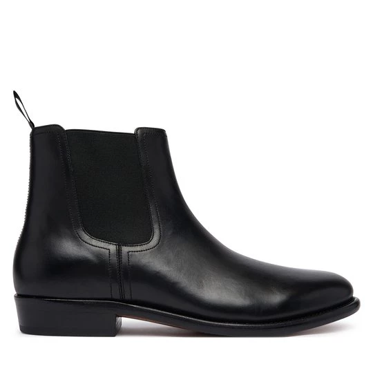 Obrázek produktu Kotníková obuv s elastickým prvkem Polo Ralph Lauren Owen Chelsea 811P15887001 Černá