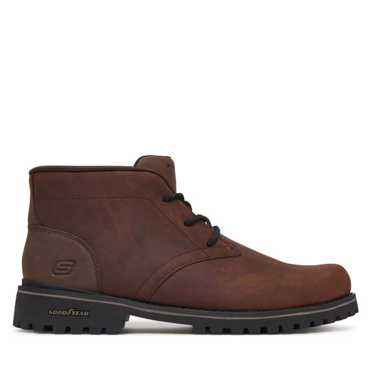 Obrázek produktu Kotníková obuv Skechers Quintero - Damien 205903 / DKBR Hnědá