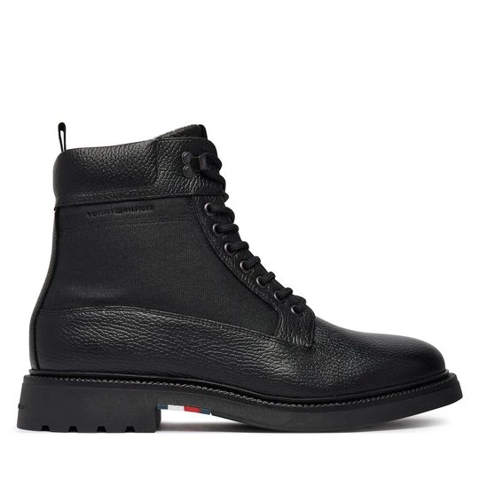 Obrázek produktu Kotníková obuv Tommy Hilfiger Corporate Casual Mix W Wpm Boot FM0FM05988 Černá