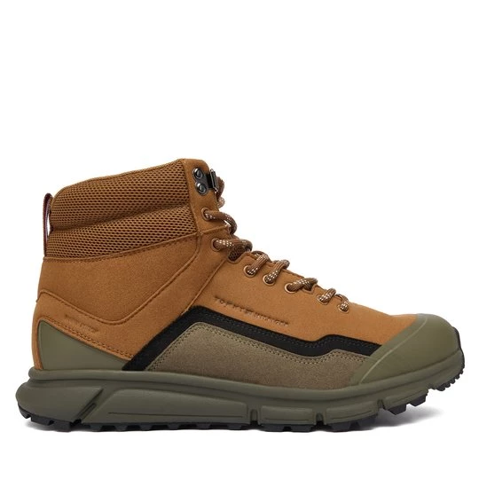 Obrázek produktu Kotníková obuv Tommy Hilfiger Outdoor Runner Hi Wpm FM0FM05575 Hnědá