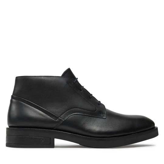 Obrázek produktu Kotníková obuv Tommy Hilfiger Tl Lth Boot FM0FM05265 Černá