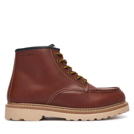Obrázek produktu Kotníková obuv Tommy Jeans Archive '01 American Lth Boot EM0EM01779 Hnědá