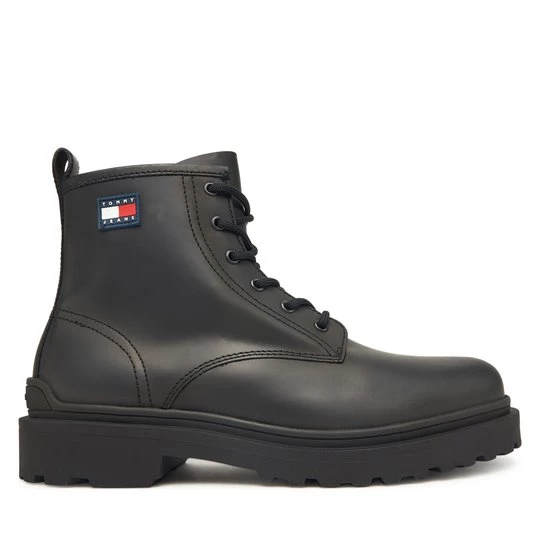 Obrázek produktu Kotníková obuv Tommy Jeans Tjm Lace Up Rubberized EM0EM01628 Černá