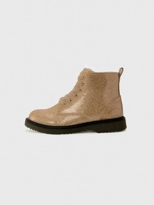 Obrázek produktu Kotníkové boty Friboo By Zalando zlatá barva