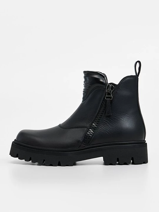 Obrázek produktu Kotníkové boty na platformě Emporio Armani černá