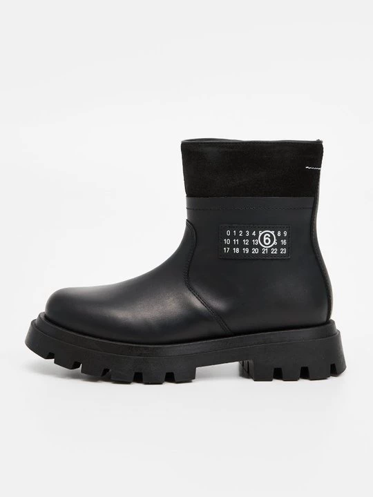 Obrázek produktu Kotníkové boty na platformě MM6 Maison Margiela černá