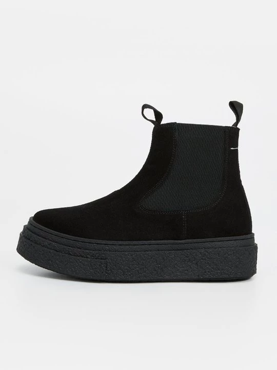 Obrázek produktu Kotníkové boty na platformě MM6 Maison Margiela černá