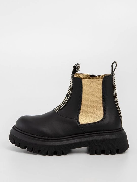Obrázek produktu Kotníkové boty na platformě MOSCHINO černá
