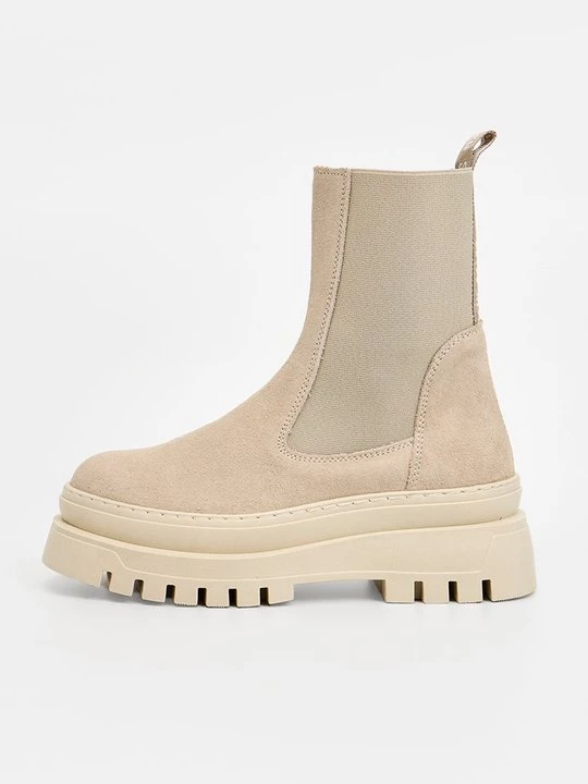Obrázek produktu Kotníkové boty na platformě Steve Madden béžová