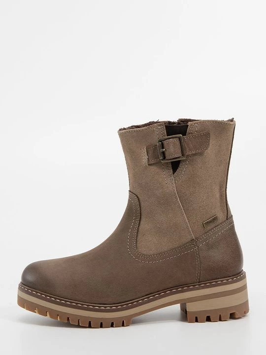 Obrázek produktu Kotníkové boty na platformě Wrangler písková