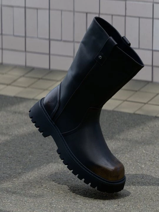 Obrázek produktu Kotníkové boty na platformě YOURTURN By Zalando tmavě hnědá