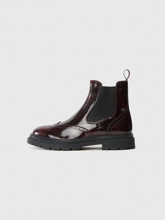 Obrázek produktu Kotníkové boty Steve Madden tmavě červená