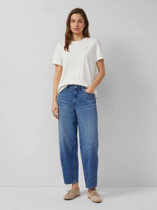 Obrázek produktu Kotníkové džíny / Regular fit / High rise / Barrel leg s.Oliver modrá