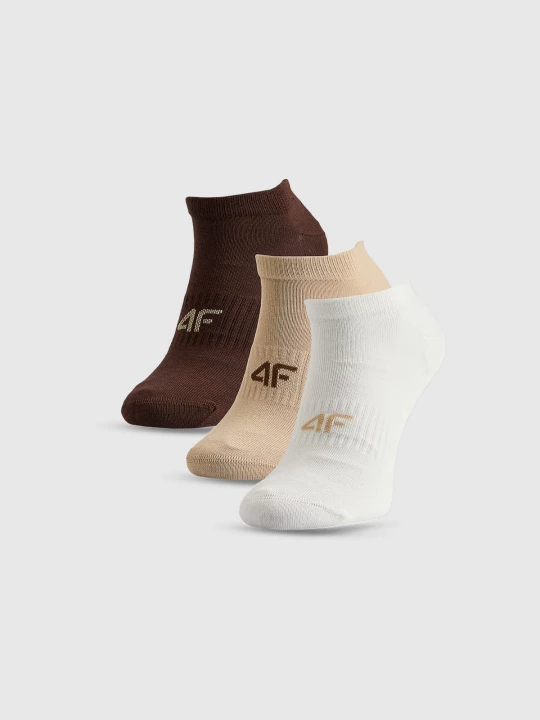 Obrázek produktu Kotníkové ponožky (3-pack) dámské - multicolor 4F