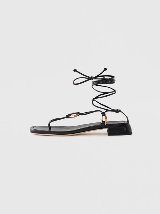 Obrázek produktu Kotníkové sandály Jimmy Choo černá