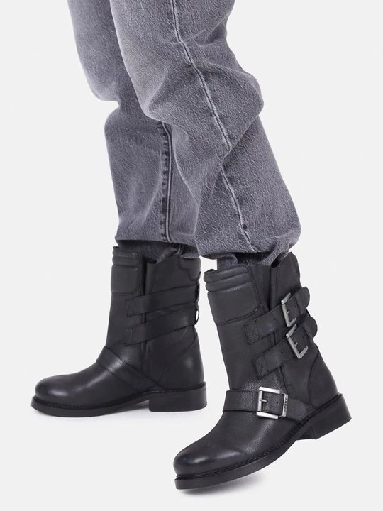 Obrázek produktu Kovbojské/motorkářské kotníkové boty Bronx