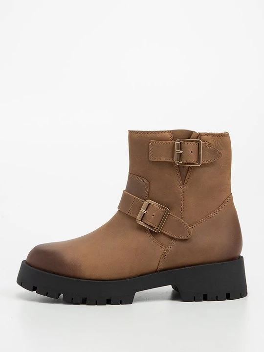 Obrázek produktu Kovbojské/motorkářské kotníkové boty Clarks hnědá