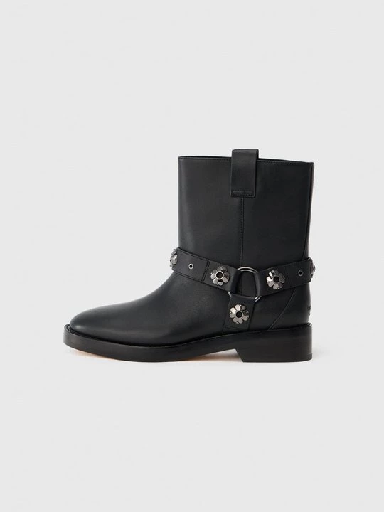 Obrázek produktu Kovbojské/motorkářské kotníkové boty Kate Spade černá